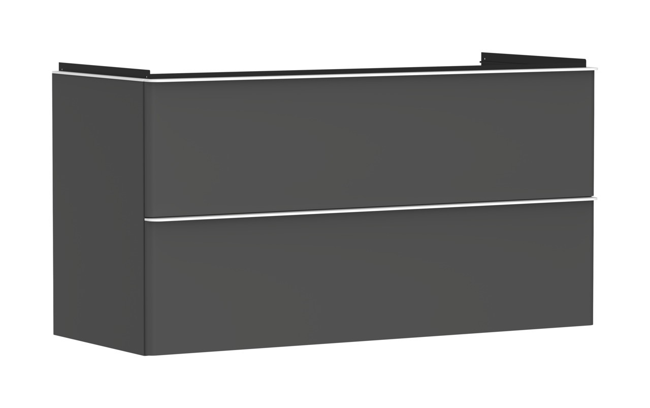 Hansgrohe Waschtischunterschrank Xelu Q DGM 1180x475mm mit 2 SK für WT Matt White