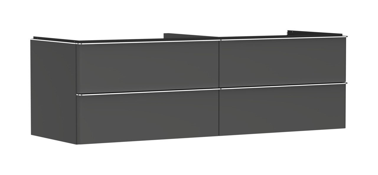 Hansgrohe Waschtischunterschrank Xelu Q DGM 1180x540mm m.4SK f.Kons.m.AWT chr