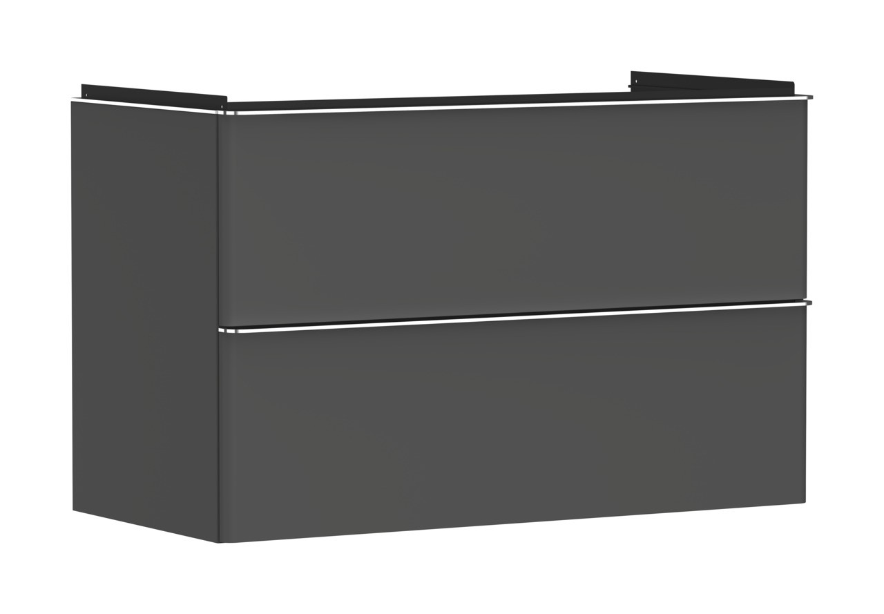 Hansgrohe Waschtischunterschrank Xelu Q DGM 980x475mm mit 2 SK für WT chrom