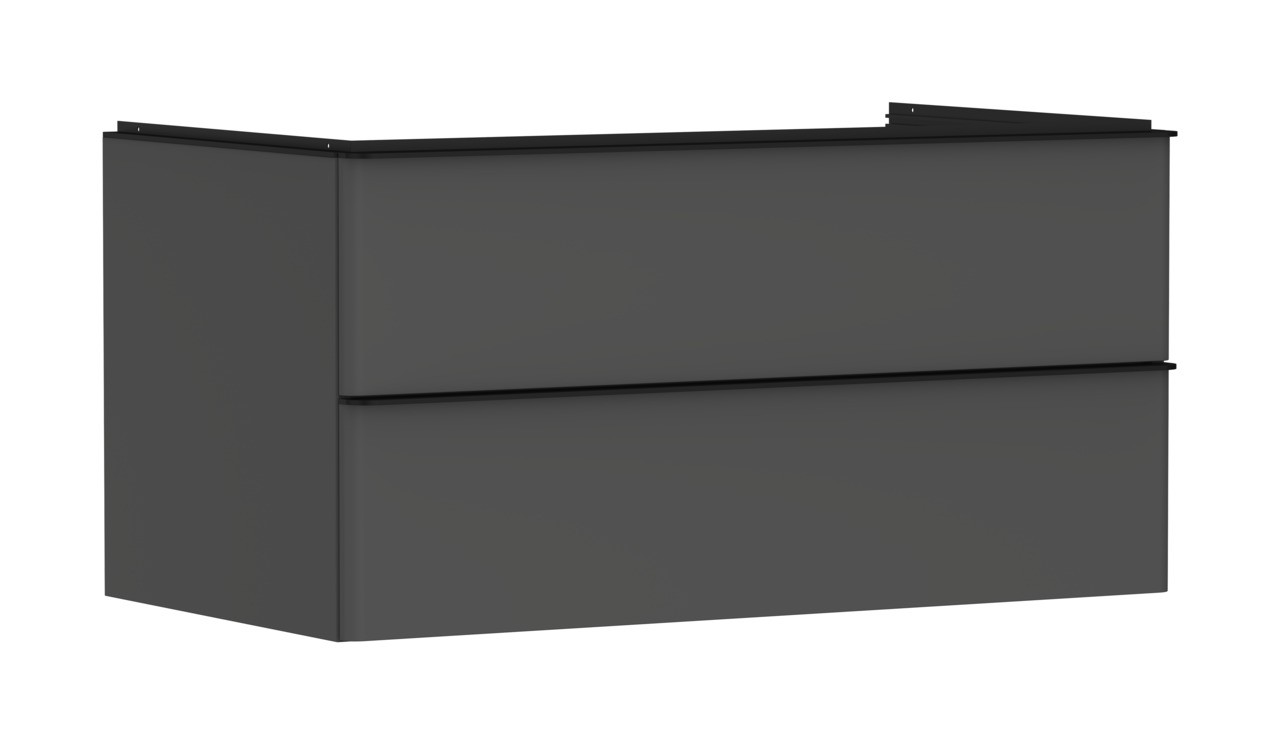 Hansgrohe Waschtischunterschrank Xelu Q DGM 980x540mm m.2 SK f.Kons.m.AWT Matt Black