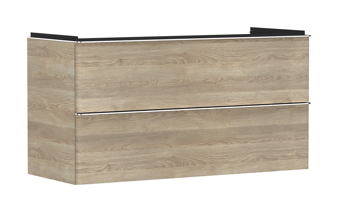 Hansgrohe Waschtischunterschrank Xelu Q ECHN 1180x475mm mit 2 SK für WT chrom