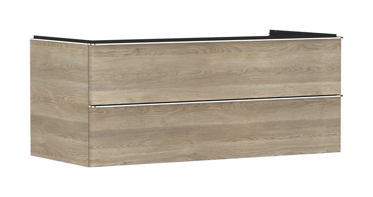 Hansgrohe Waschtischunterschrank Xelu Q ECHN 1180x540mm m.2 SK f.Kons.m.AWT chr