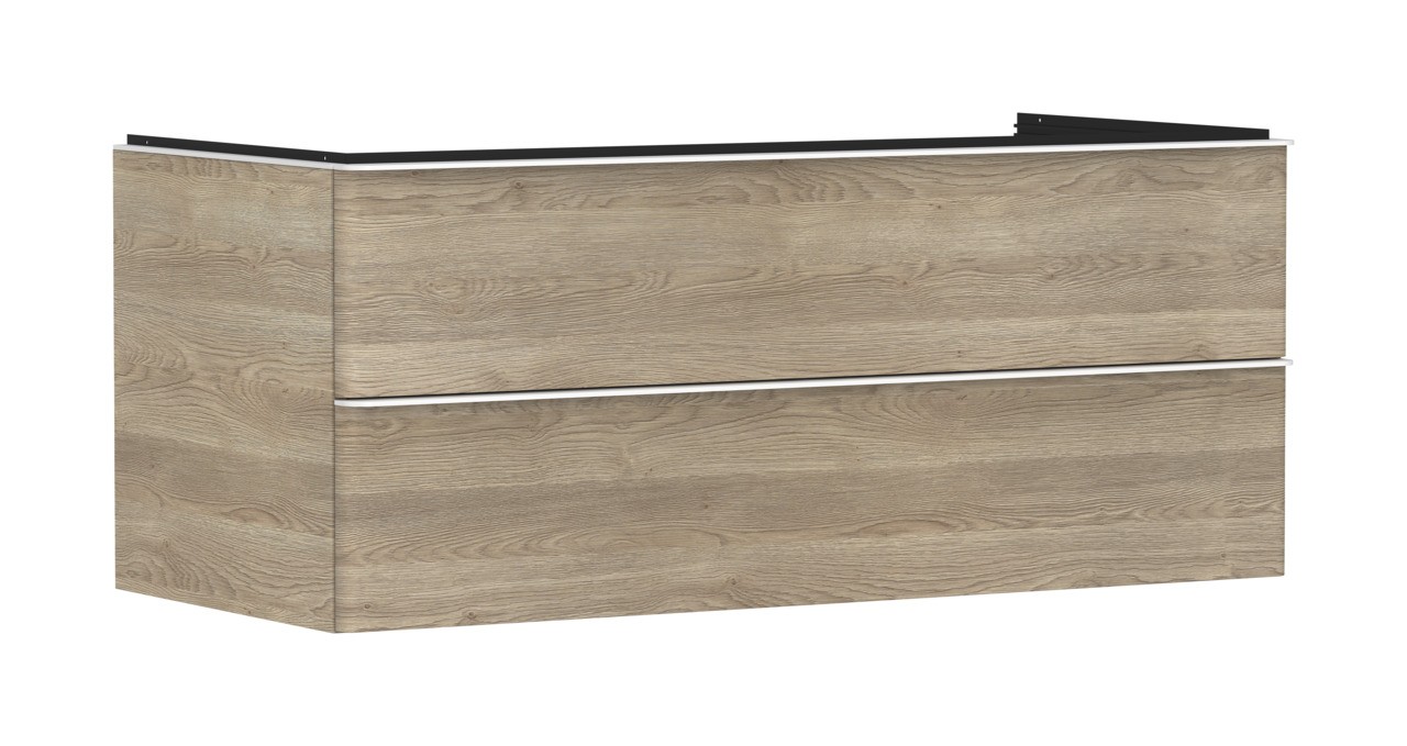 Hansgrohe Waschtischunterschrank Xelu Q ECHN 1180x540mm m.2 SK f.Kons.m.AWT Matt White