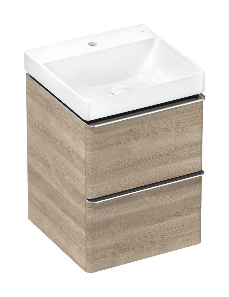 Hansgrohe Waschtischunterschrank Xelu Q ECHN 480x475mm mit 2 SK für HWB chrom