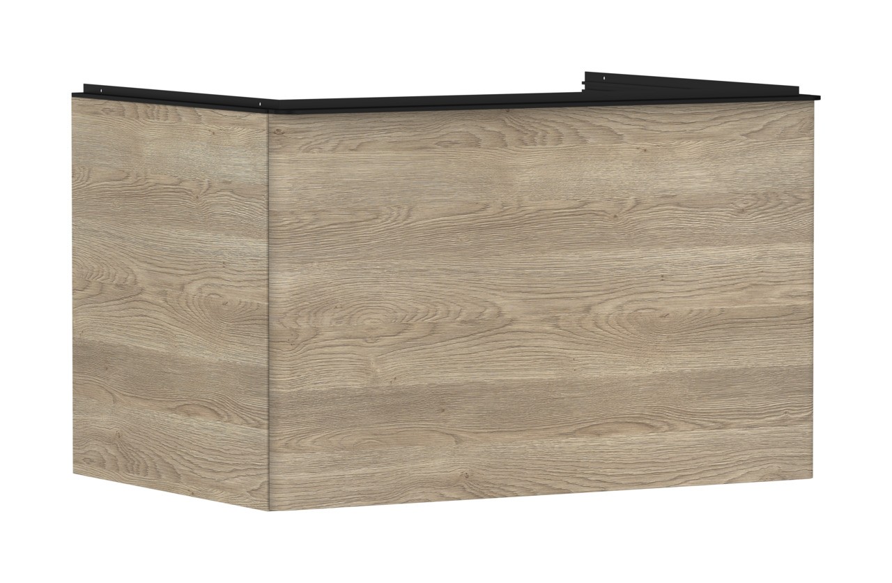 Hansgrohe Waschtischunterschrank Xelu Q ECHN 780x540mm m.1SK f.Kons.m.AWT ge Matt Black