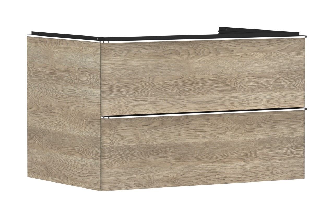 Hansgrohe Waschtischunterschrank Xelu Q ECHN 780x540mm m.2 SK f.Kons.m.AWT chr
