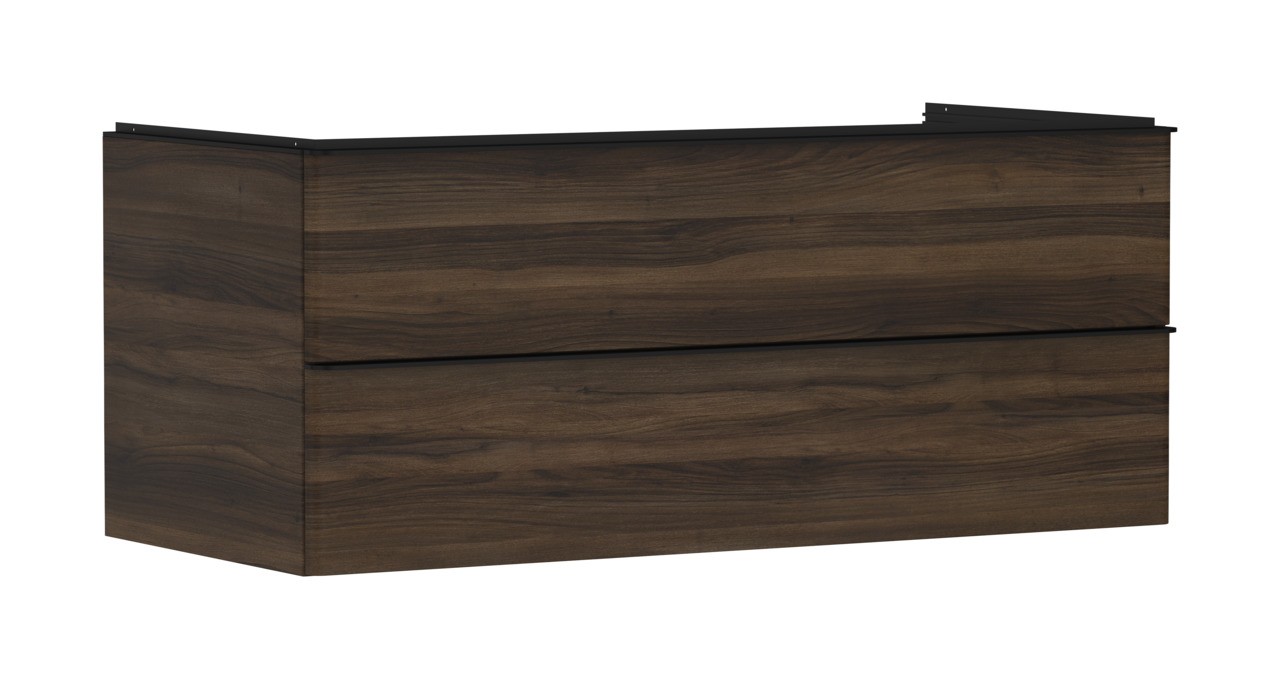 Hansgrohe Waschtischunterschrank Xelu Q NBD 1180x540mm m. 2 SK f.Kons.m.AWT Matt Black