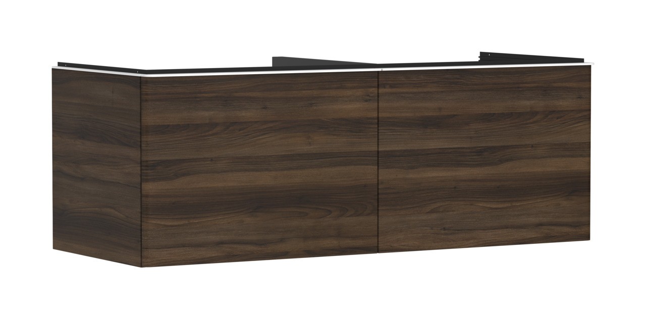 Hansgrohe Waschtischunterschrank Xelu Q NBD 1360x540mm m.2SK f.Kons.m.AWT ge Matt White