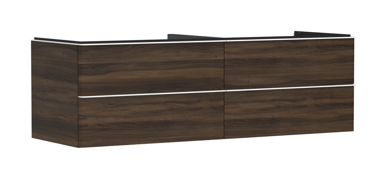 Hansgrohe Waschtischunterschrank Xelu Q NBD 1560x550mm m. 4SK f.Kons.m.AWT Matt White