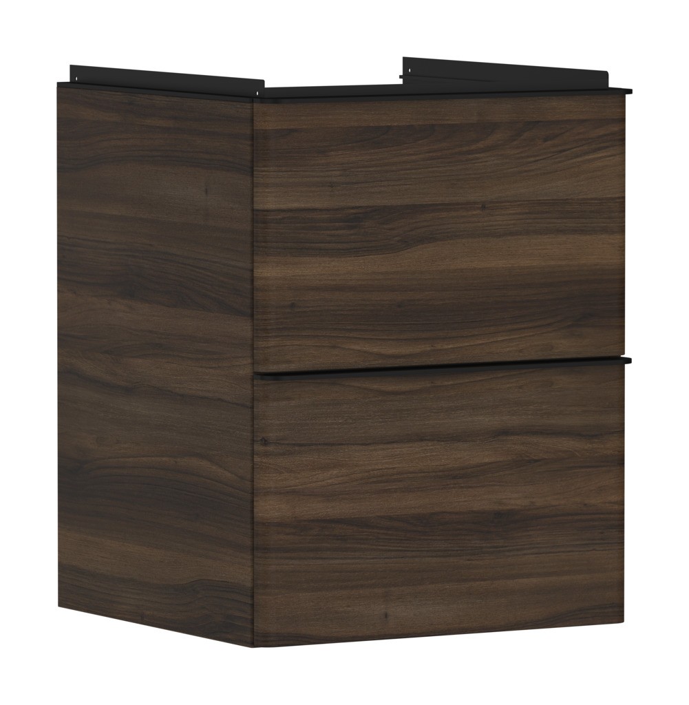 Hansgrohe Waschtischunterschrank Xelu Q NBD 480x475mm mit 2 SK für HWB Matt Black