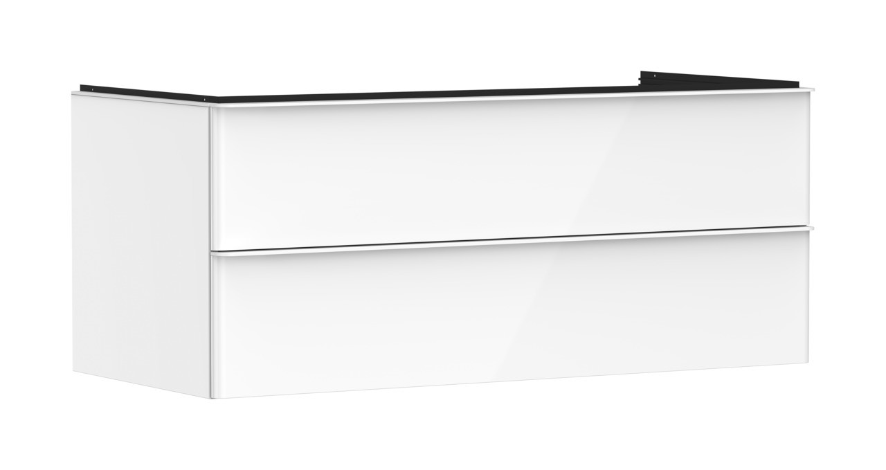 Hansgrohe Waschtischunterschrank Xelu Q we hgl 1180x540mm m.2 SK f.Kon./AWT Matt White