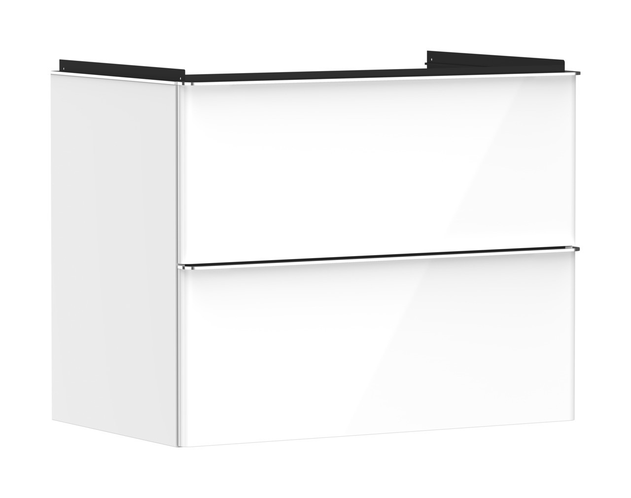Hansgrohe Waschtischunterschrank Xelu Q we hgl 780x475mm mit 2 SK für WT chrom