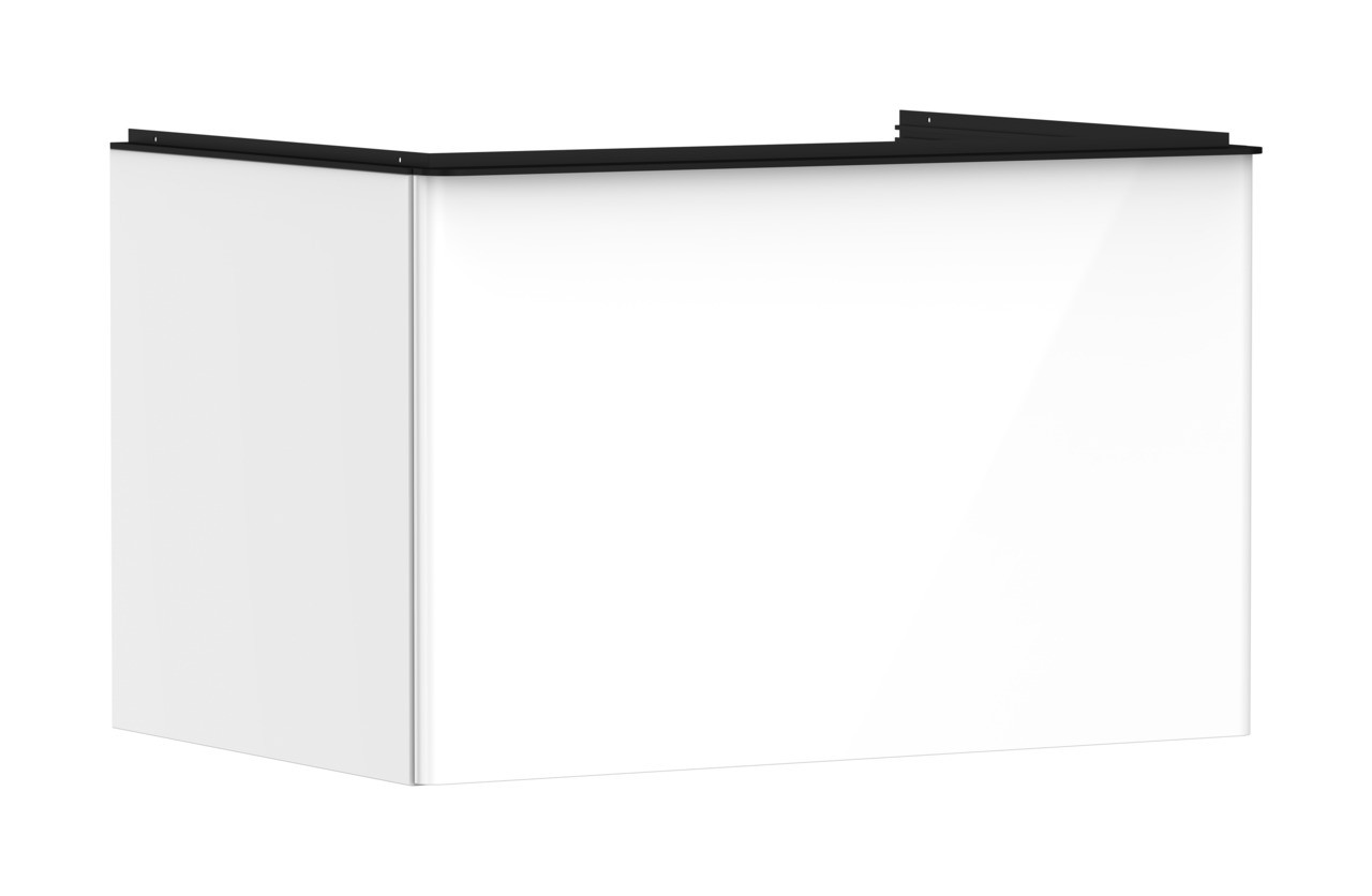 Hansgrohe Waschtischunterschrank Xelu Q we hgl 780x540mm 1SK f.Kons./AWT ge Matt Black