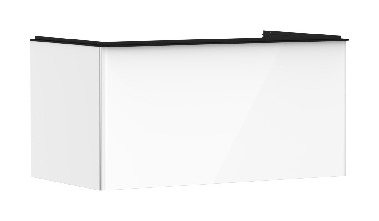 Hansgrohe Waschtischunterschrank Xelu Q we hgl 980x540mm 1SK f.Kons./AWT ge Matt Black