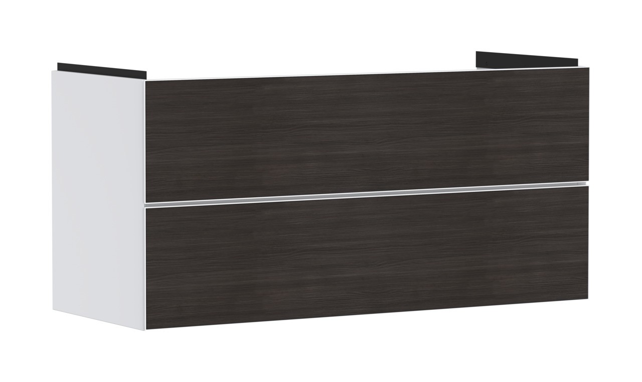 Hansgrohe Waschtischunterschrank Xevolos E Matt White 1180/475mm mit 2 Schubkästen für WT ECHD