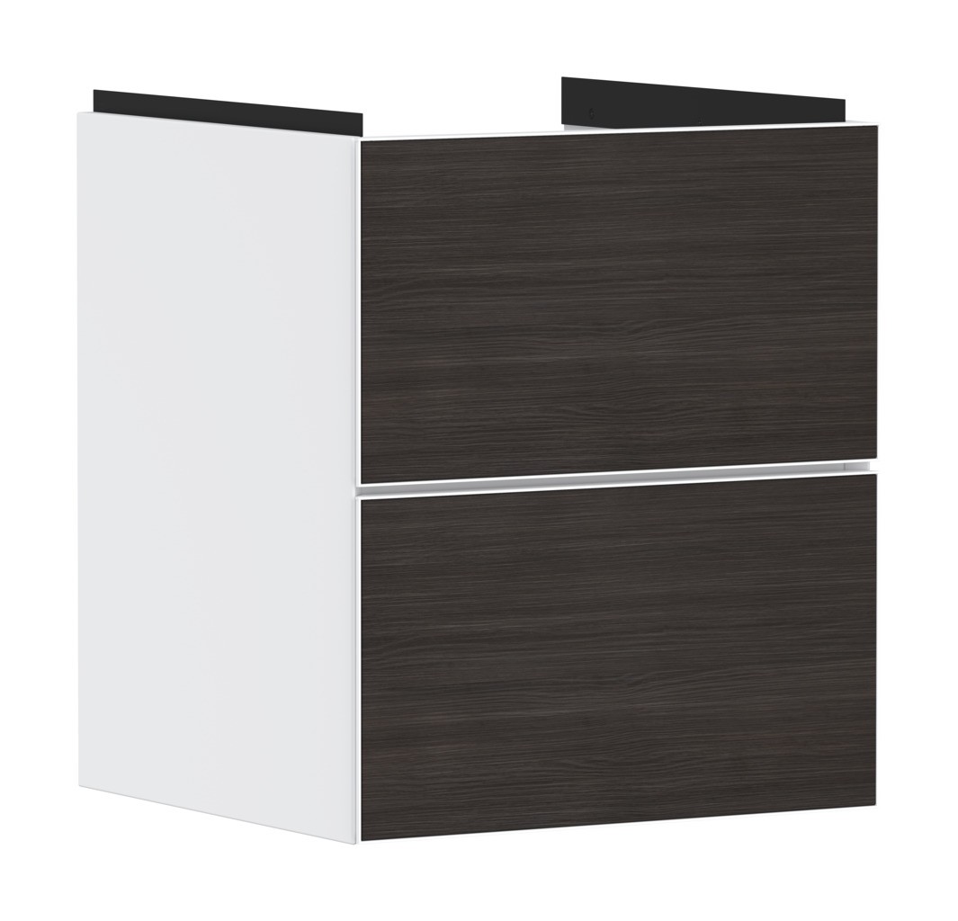 Hansgrohe Waschtischunterschrank Xevolos E Matt White 480/475mm mit 2 Schubkästen für HWB ECHD