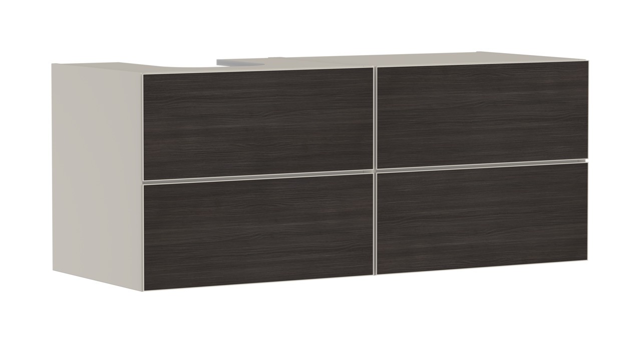 Hansgrohe Waschtischunterschrank Xevolos E Sbma 1370/550mm m.4SK f.Kons.m.AWT ge li ECHD