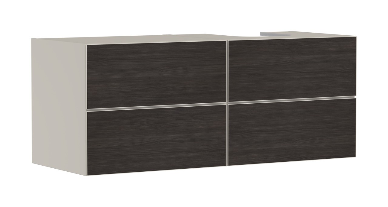 Hansgrohe Waschtischunterschrank Xevolos E Sbma 1370/550mm m.4SK f.Kons.m.AWT ge re ECHD