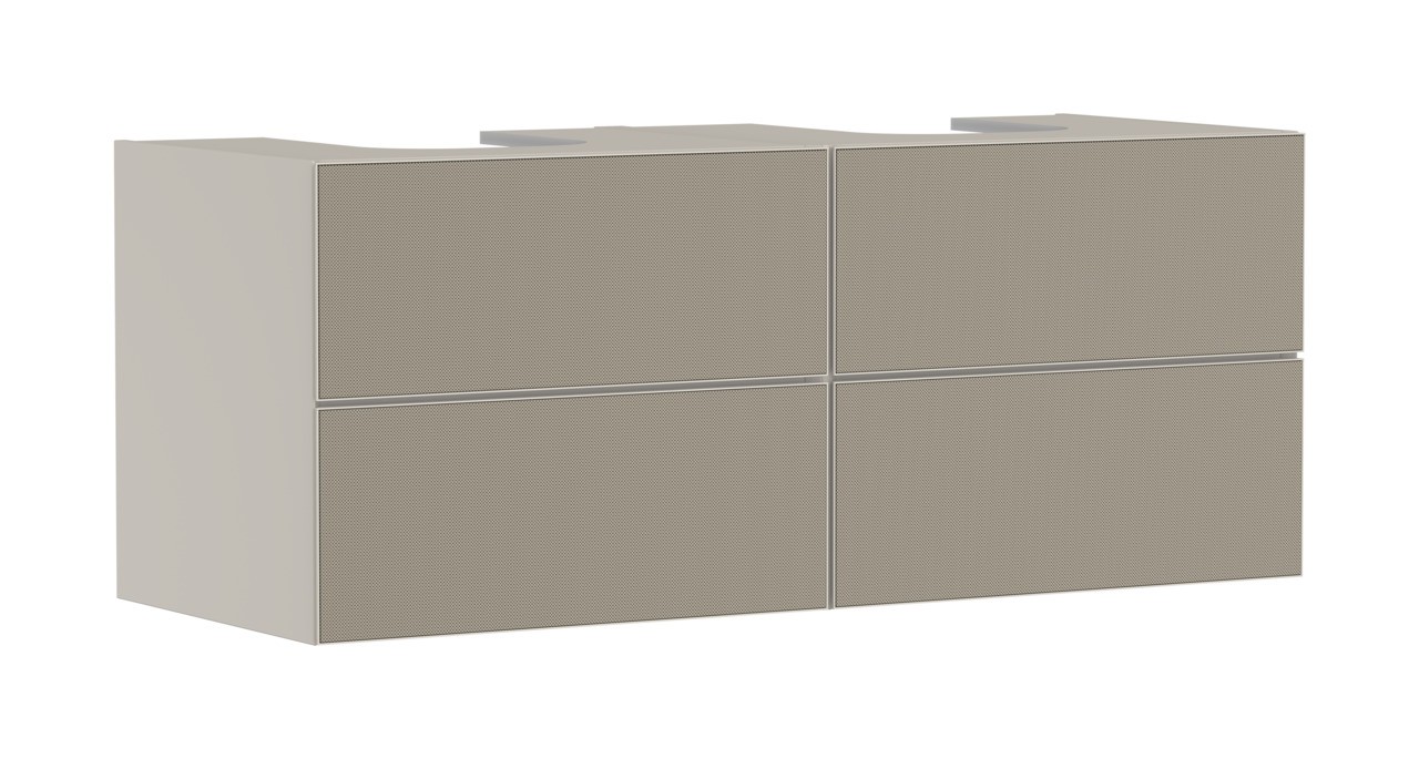 Hansgrohe Waschtischunterschrank Xevolos E Sbma 1370/550mm mit 4 SK f.Kons.m.WT ge BZs