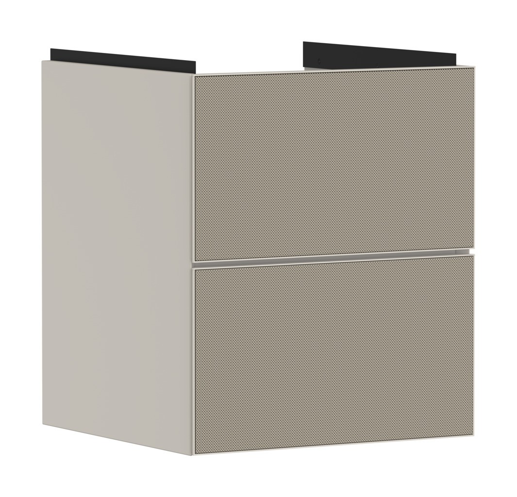 Hansgrohe Waschtischunterschrank Xevolos E Sbma 480/475mm mit 2 Schubkästen für HWB BZs