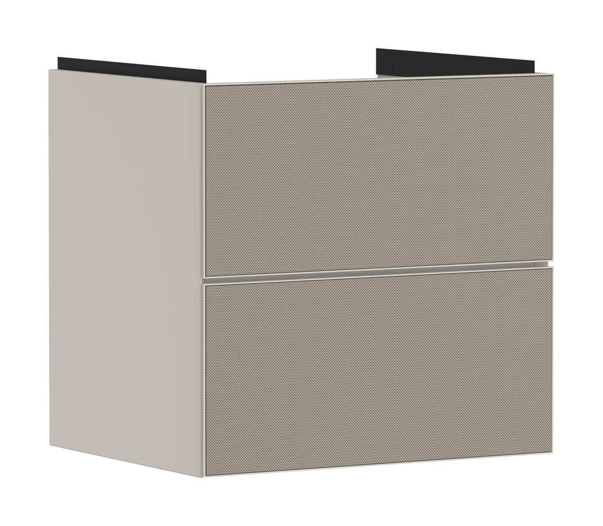 Hansgrohe Waschtischunterschrank Xevolos E Sbma 580/475mm mit 2 Schubkästen für WT BZs