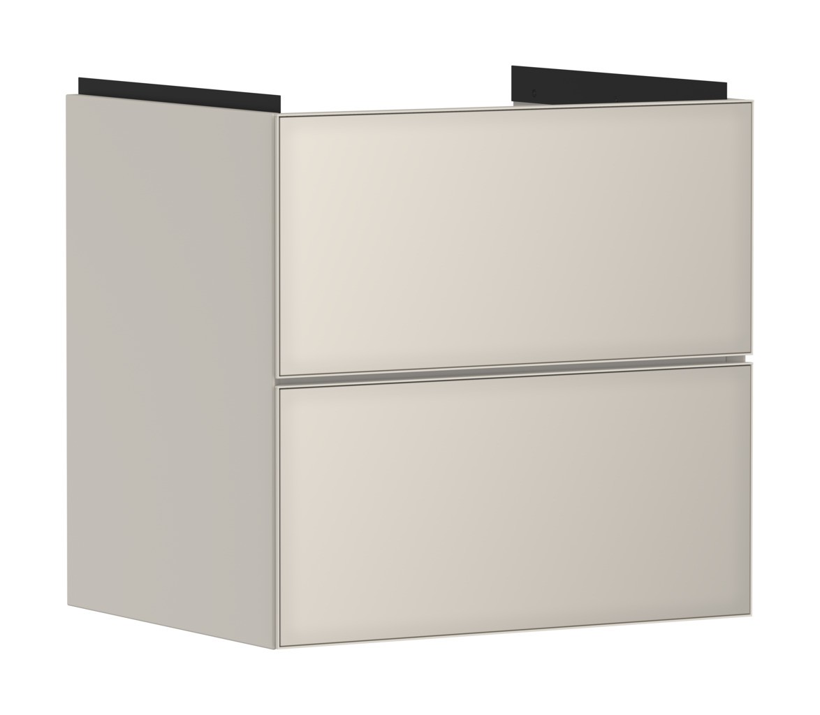 Hansgrohe Waschtischunterschrank Xevolos E Sbma 580/475mm mit 2 Schubkästen für WT SBme