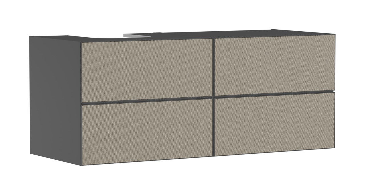 Hansgrohe Waschtischunterschrank Xevolos E Sgma 1370/550mm m.4SK f.Kons.m. AWT ge li BZs