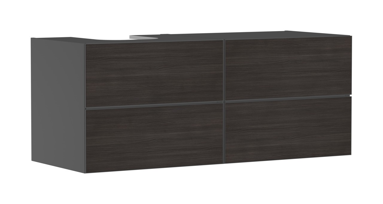 Hansgrohe Waschtischunterschrank Xevolos E Sgma 1370/550mm m.4SK f.Kons.m.AWT ge li ECHD