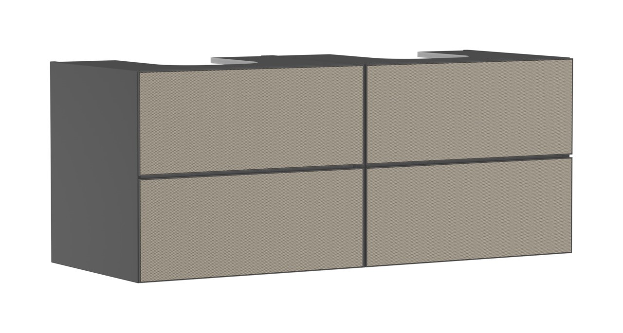 Hansgrohe Waschtischunterschrank Xevolos E Sgma 1370/550mm mit 4 SK f.Kons.m.WT ge BZs