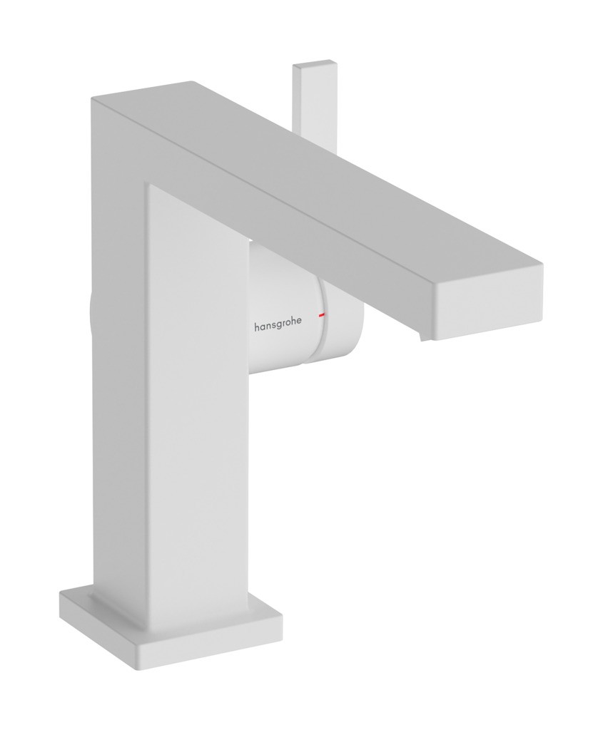 Hansgrohe WTM 110 Tecturis E Fine CoolStart mit Push-Open Ablaufgarnitur Matt White