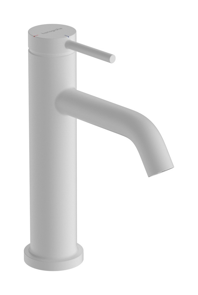 Hansgrohe WTM 110 Tecturis S CoolStart mit Zugstangen-Ablaufgarnitur Matt White