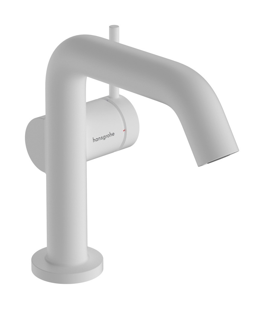 Hansgrohe WTM 110 Tecturis S Fine CoolStart mit Push-Open Ablaufgarnitur Matt White