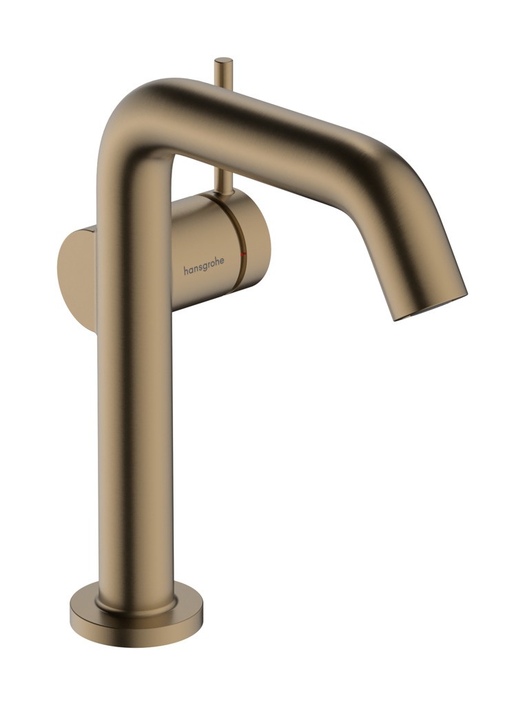 Hansgrohe WTM 150 Tecturis S Fine CoolStart mit Push-Open Ablaufgarnitur Brushed Bronze