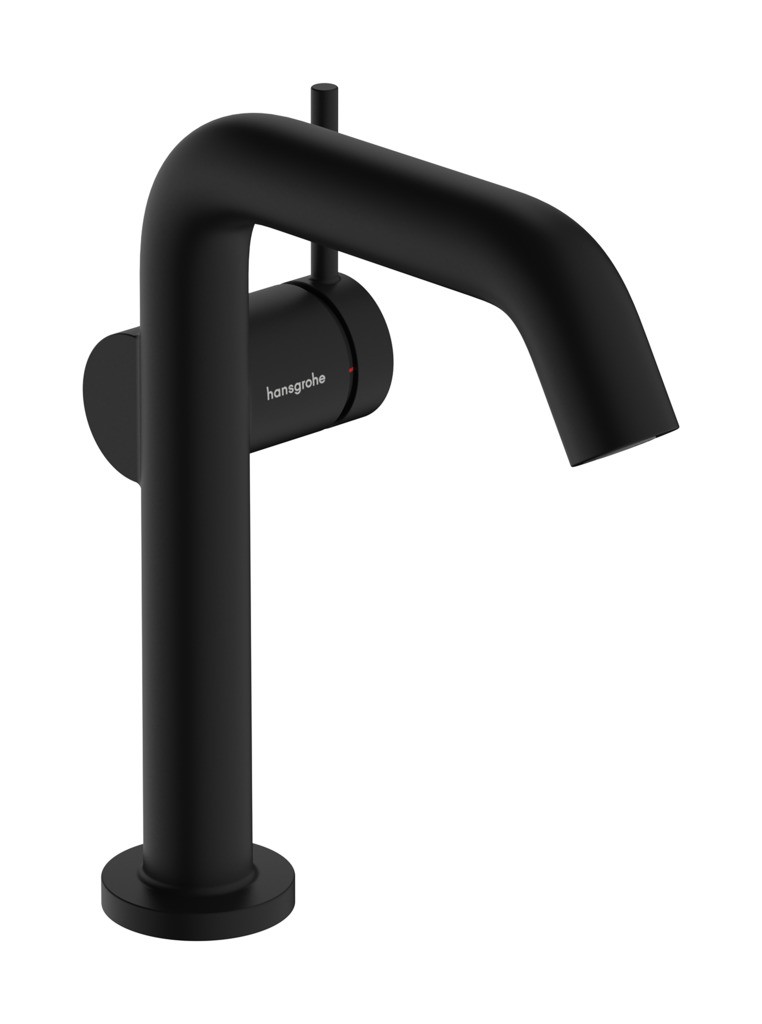Hansgrohe WTM 150 Tecturis S Fine CoolStart mit Push-Open Ablaufgarnitur Matt Black