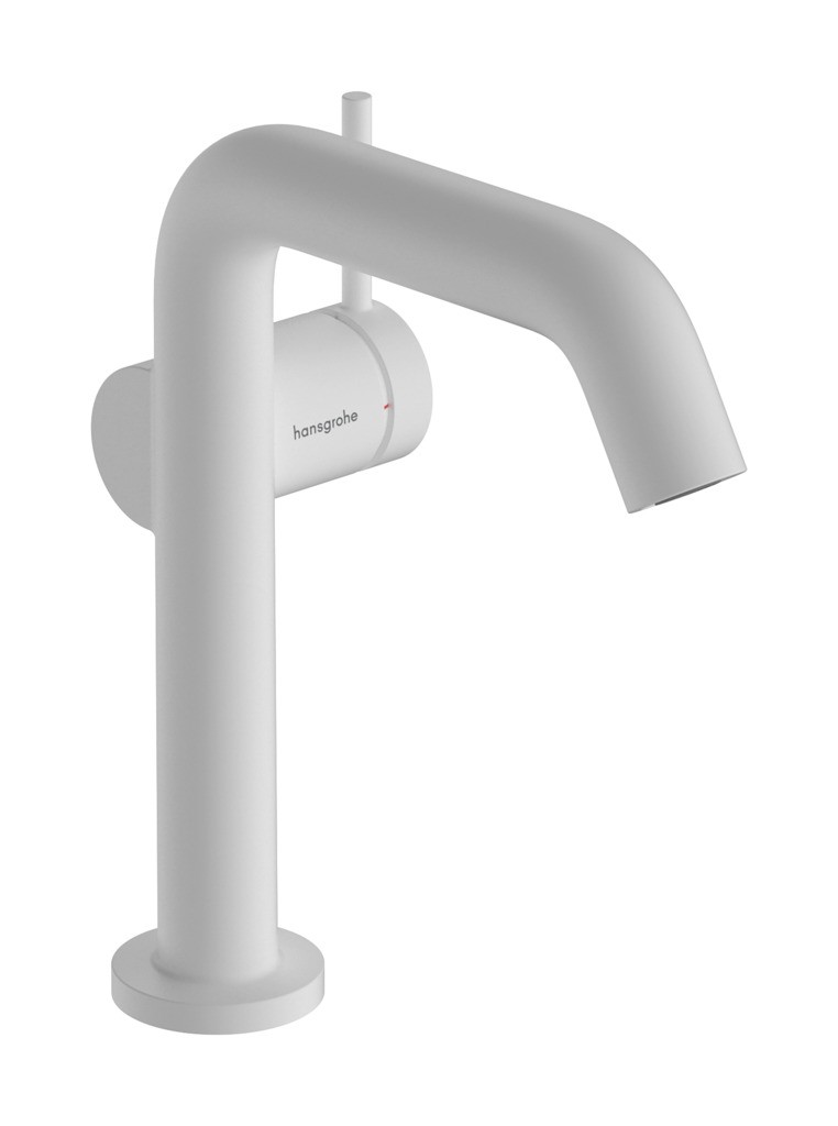Hansgrohe WTM 150 Tecturis S Fine CoolStart mit Push-Open Ablaufgarnitur Matt White