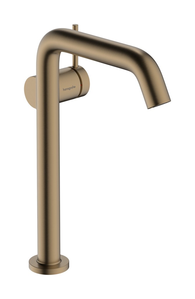 Hansgrohe WTM 240 Tecturis S Fine CoolStart mit Push-Open Ablaufgarnitur Brushed Bronze
