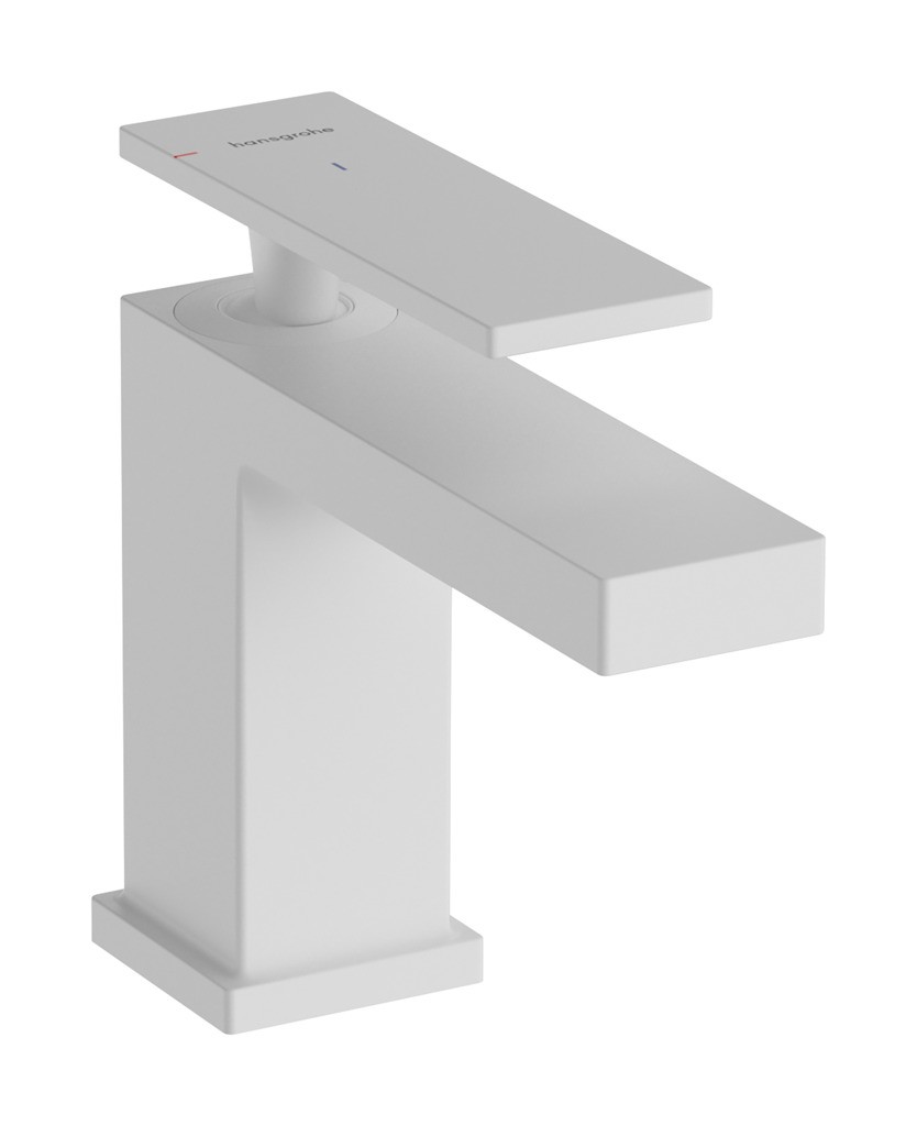 Hansgrohe WTM 80 Tecturis E CoolStart EcoSmart+ mit Ablaufgarnitur Matt White