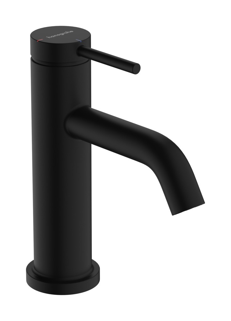 Hansgrohe WTM 80 Tecturis S CoolStart mit Zugstangen-Ablaufgarnitur Matt Black