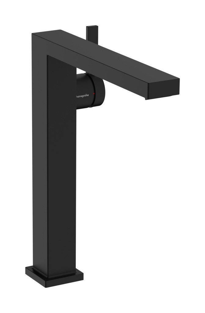 Hansgrohe WTM Tecturis E 240 Fine CoolStart mit Push-Open Ablaufgarnitur Matt Black
