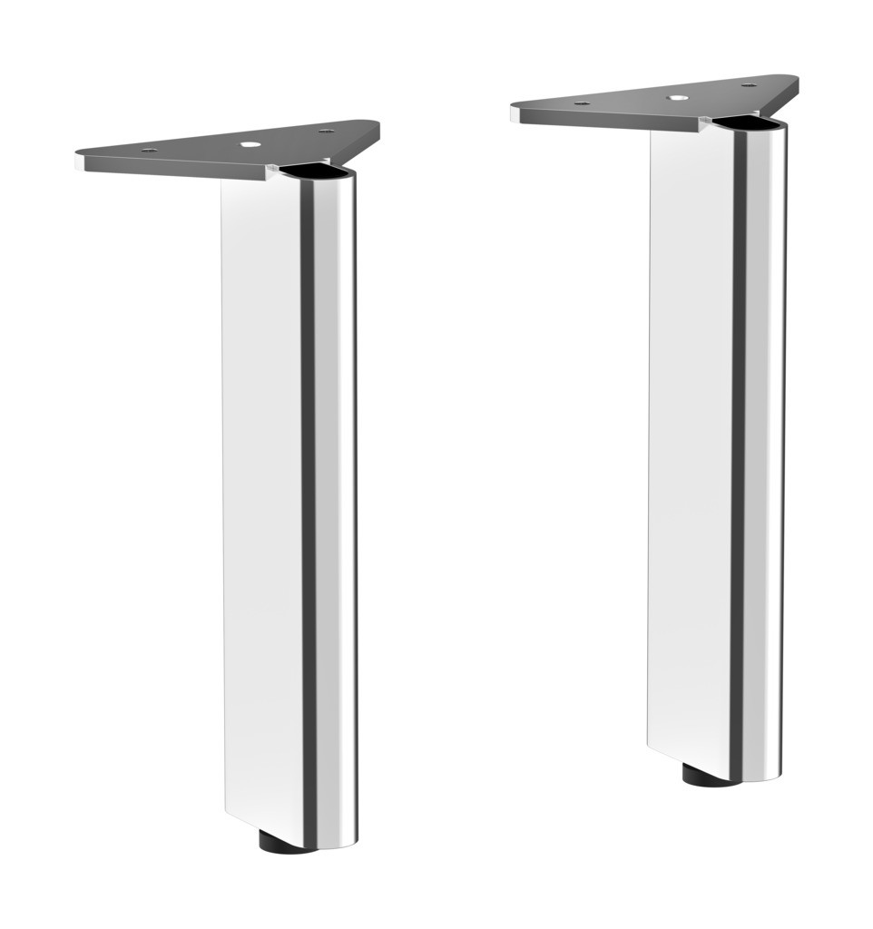 Hansgrohe Xelu Q Möbelfüße 175/60, 2 Stück Chrom