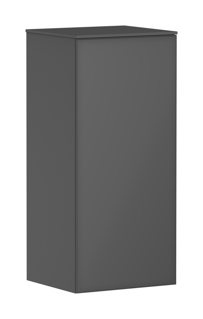 Hansgrohe Xevolos E Halbhochschrank Schiefergrau Matt 400/360, Türanschlag links Schiefergrau Matt