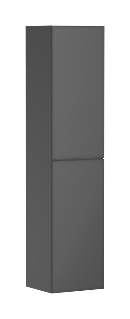 Hansgrohe Xevolos E Hochschrank Schiefergrau Matt 400/360, Türanschlag rechts Schiefergrau Matt