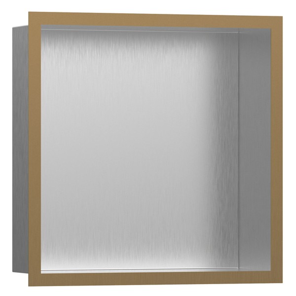 HG XtraStoris Individual Wandnische mit Designrahmen 300x300x100mm BST/BBR