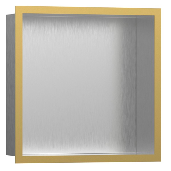 HG XtraStoris Individual Wandnische mit Designrahmen 300x300x100mm BST/PGO