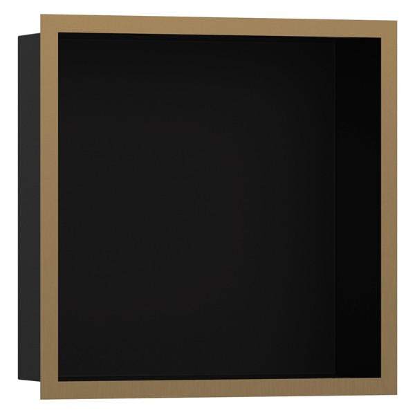 HG XtraStoris Individual Wandnische mit Designrahmen 300x300x100mm MSW/BBR