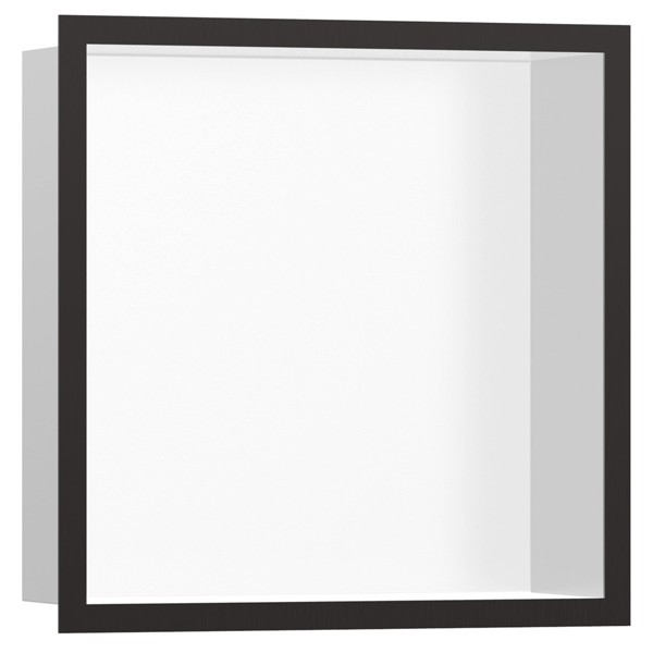 HG XtraStoris Individual Wandnische mit Designrahmen 300x300x100mm MW/BBC