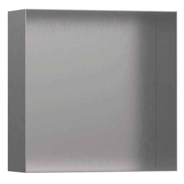 HG XtraStoris Minimalistic Wandnische mit offen.Rahmen 300 x 300 x 100 mm BST
