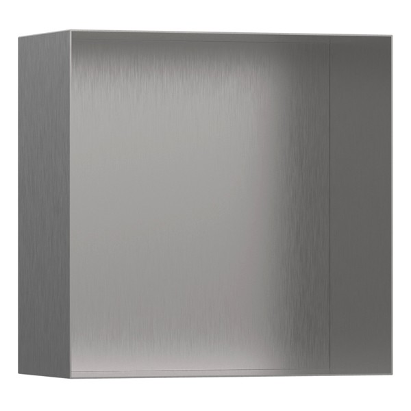 HG XtraStoris Minimalistic Wandnische mit offen.Rahmen 300 x 300 x 140 mm BST