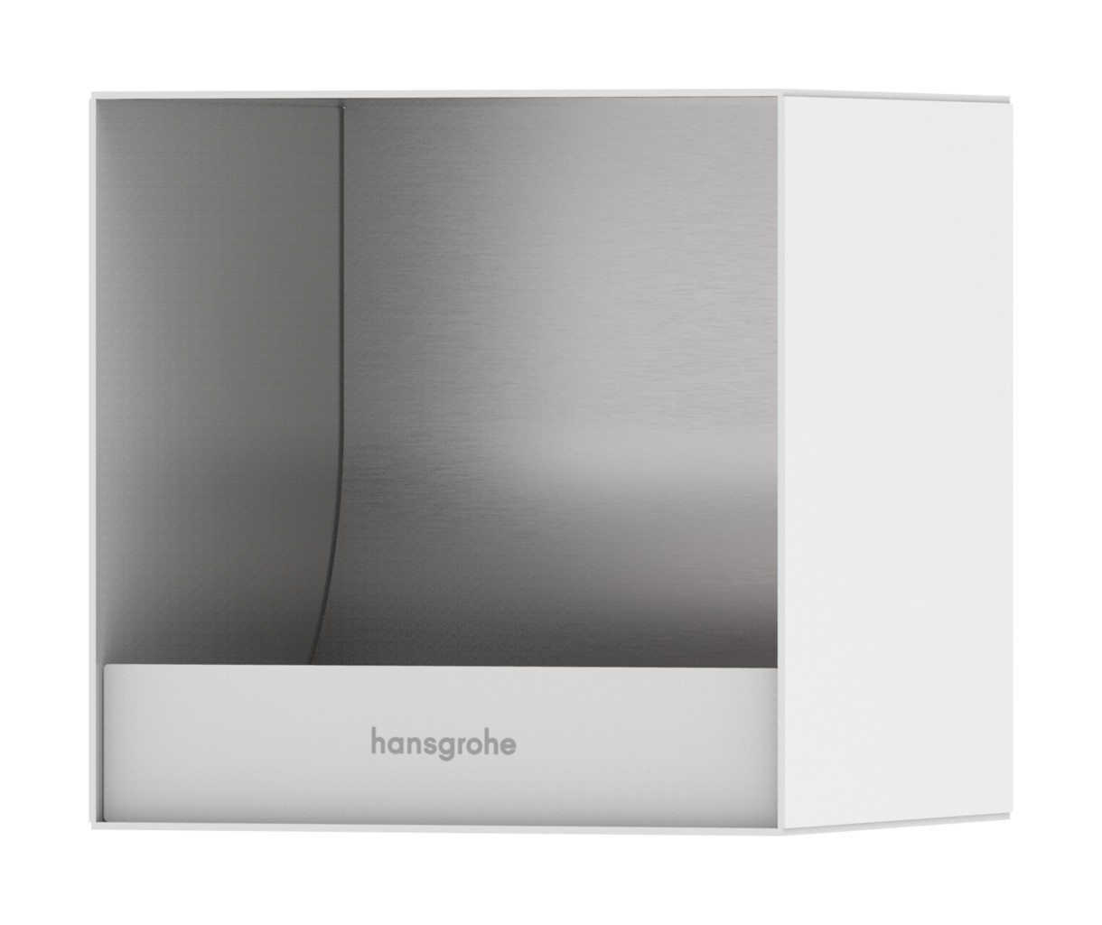 Hansgrohe XtraStoris Original Einbau Toilettenpapierhalter 150/150/140 Mattweiß