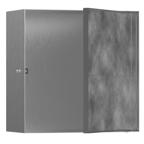 HG XtraStoris Rock Wandnische mit befliesb.Tür 300 x 300 x 140 mm BST